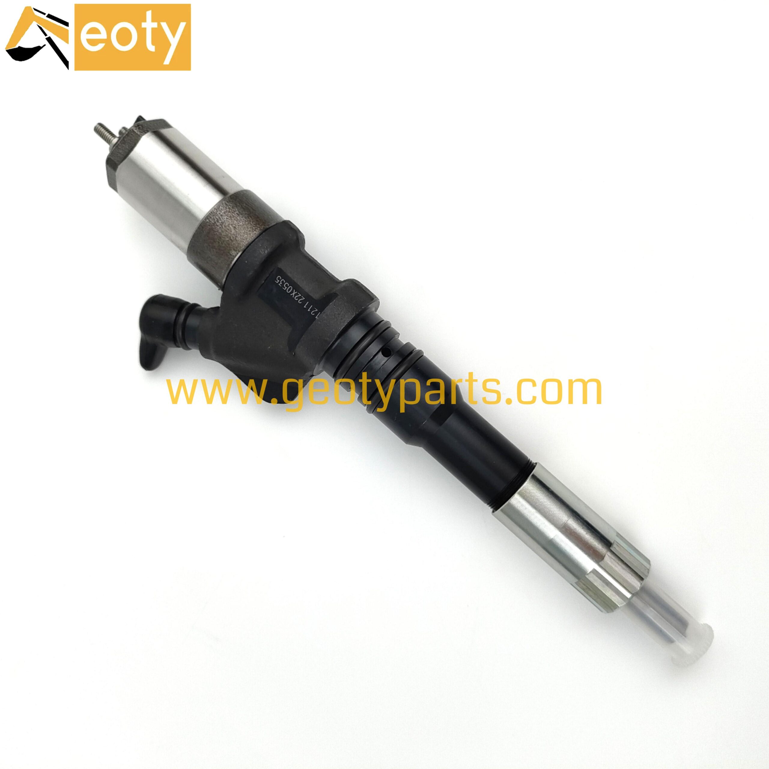 Common Rail Fuel Injector 095000-1211 095000-1210 6156-11-3300 For KOMATSU FC450-7 6D125 PC400-7 PC450-7