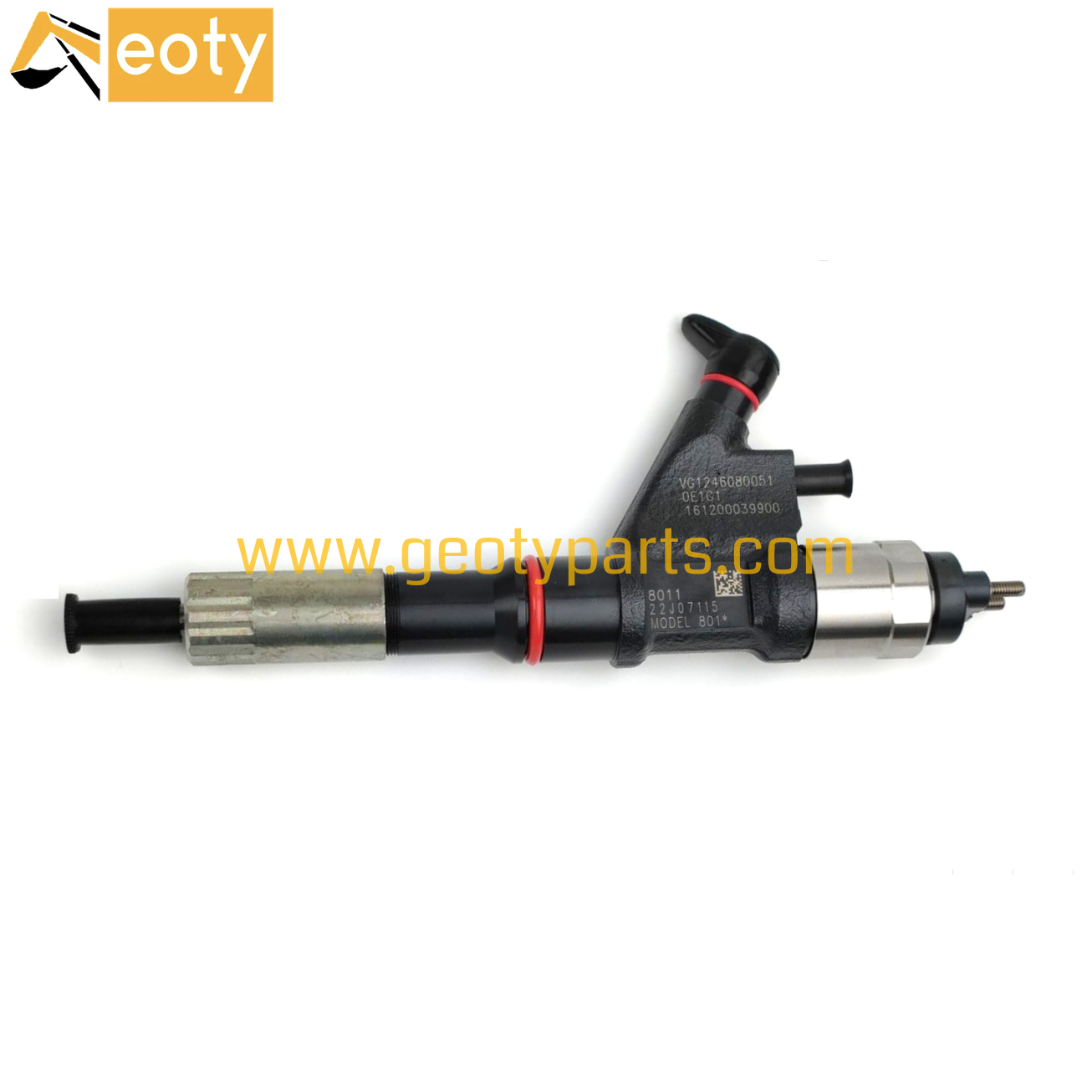 High Quality  Diesel Fuel Injector 095000-8011 Common Rail Injector VG1246080051 With Nozzle DLLA145P1049 For SINOTRUK