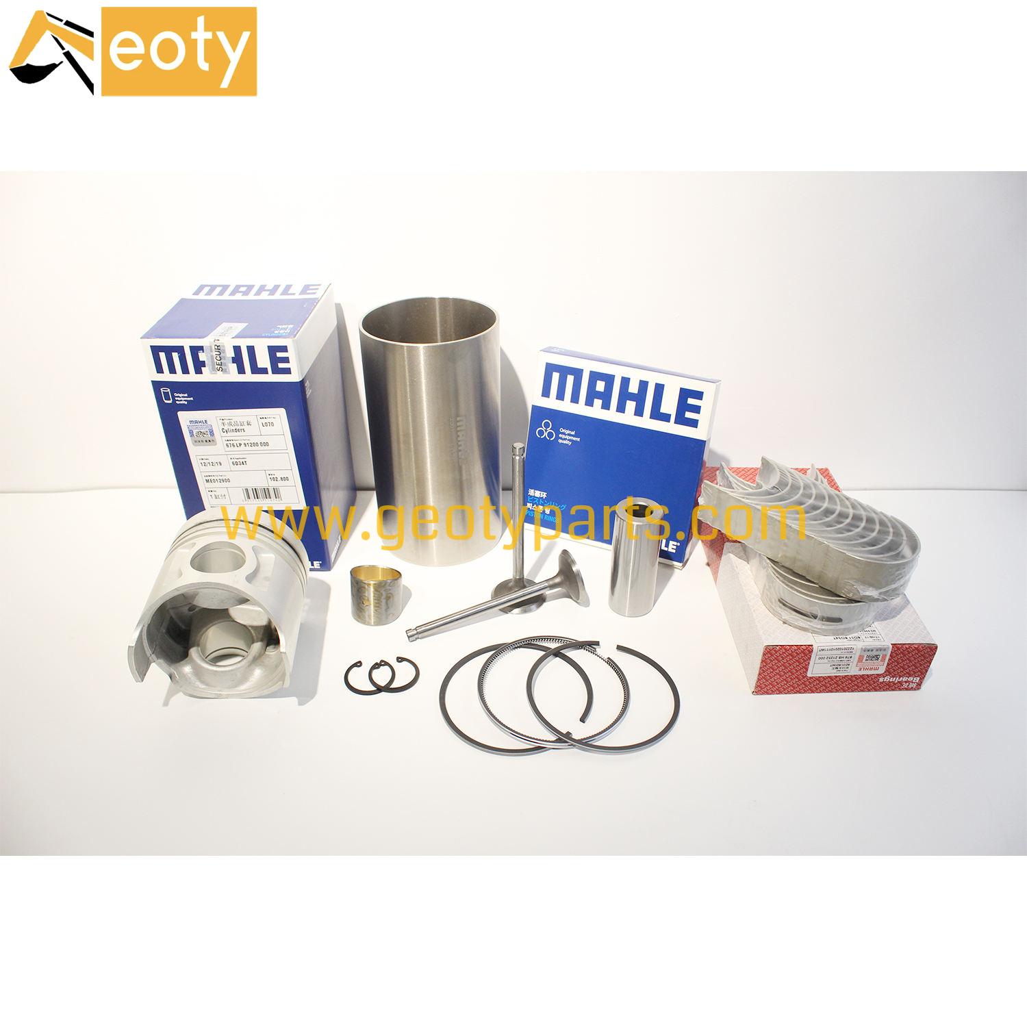 MAHLE ME088990 ME220454 6D34 Overhaul Part Cylinder Gasket Set Piston Ring Bearing