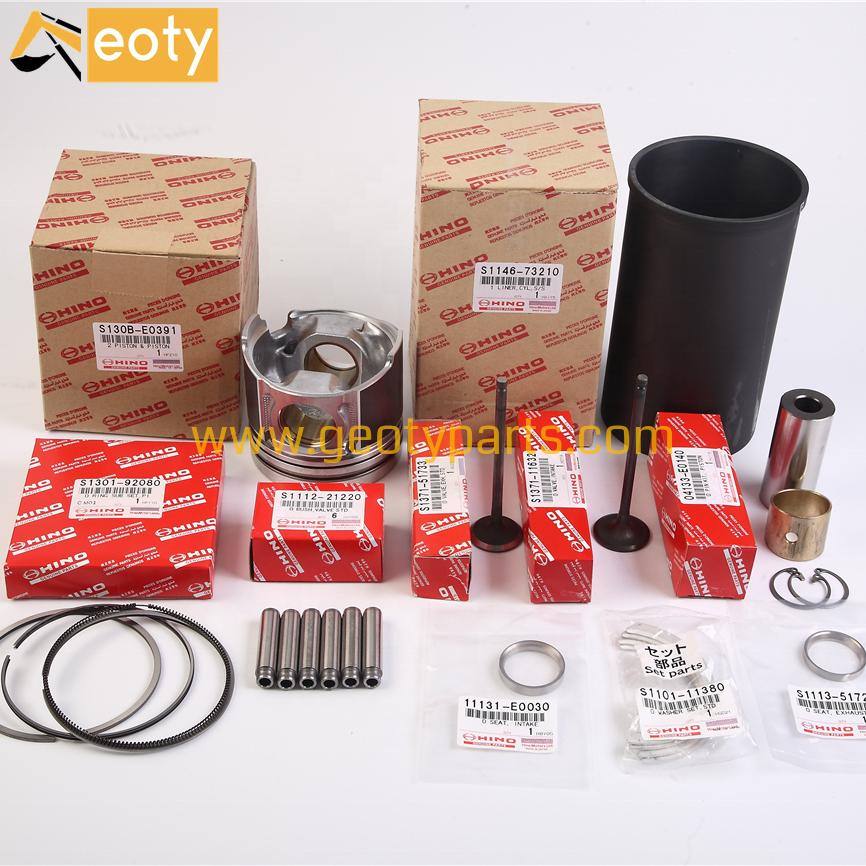 Hino J08E piston kit S130B-E0370