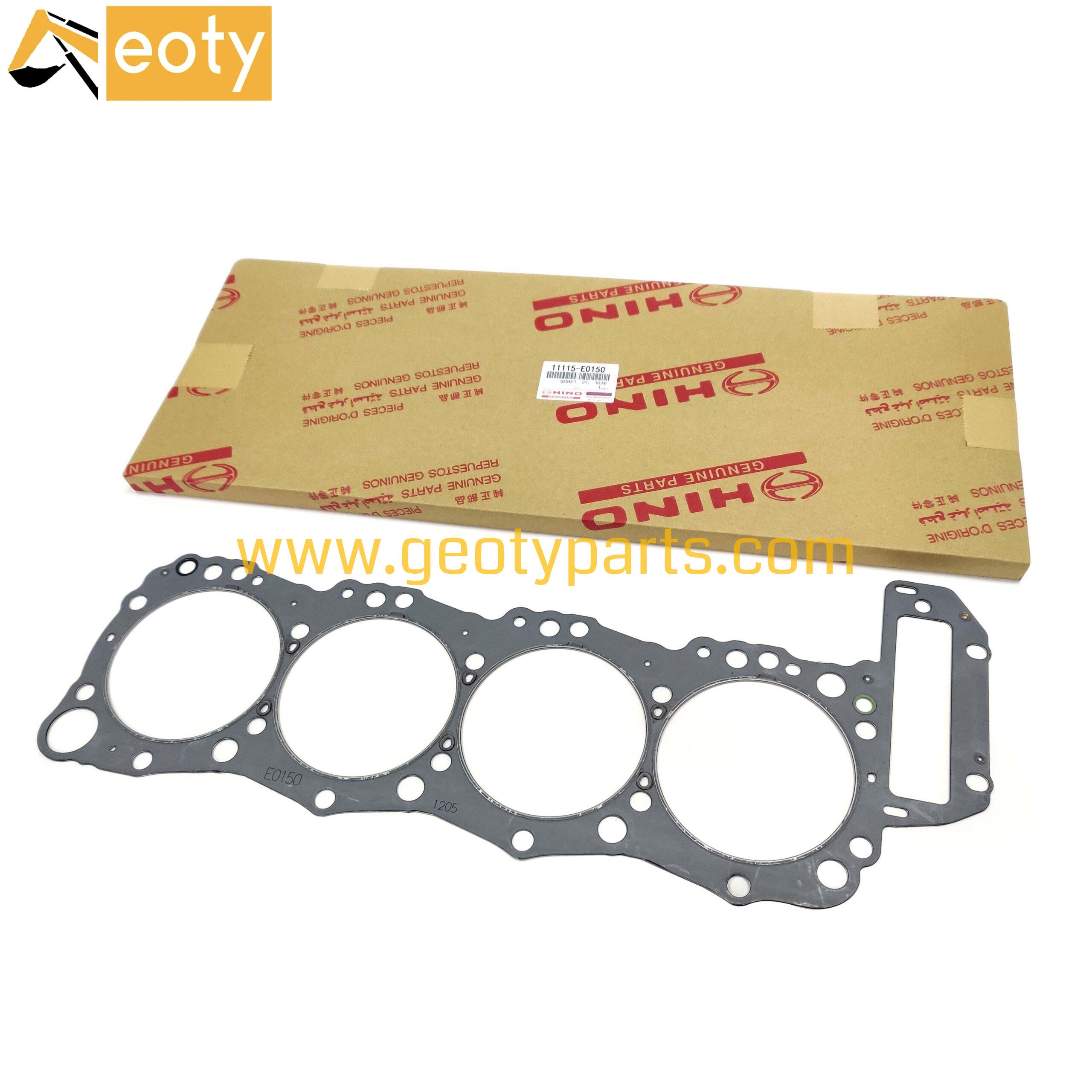 J08C J08E J05E 11115-E0150 Engine cylinder head gaskets