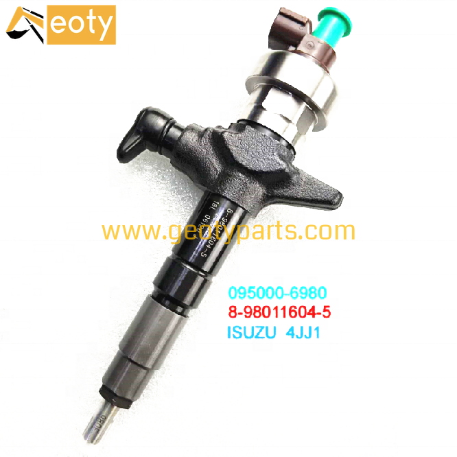 genuine and new common rail  fuel injector 8980116041  8980116045  8980116040  095000-6980 ISUZU 4JJ1