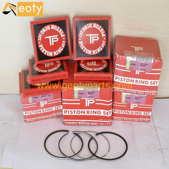 Diesel 4D33 4D34 Piston Ring