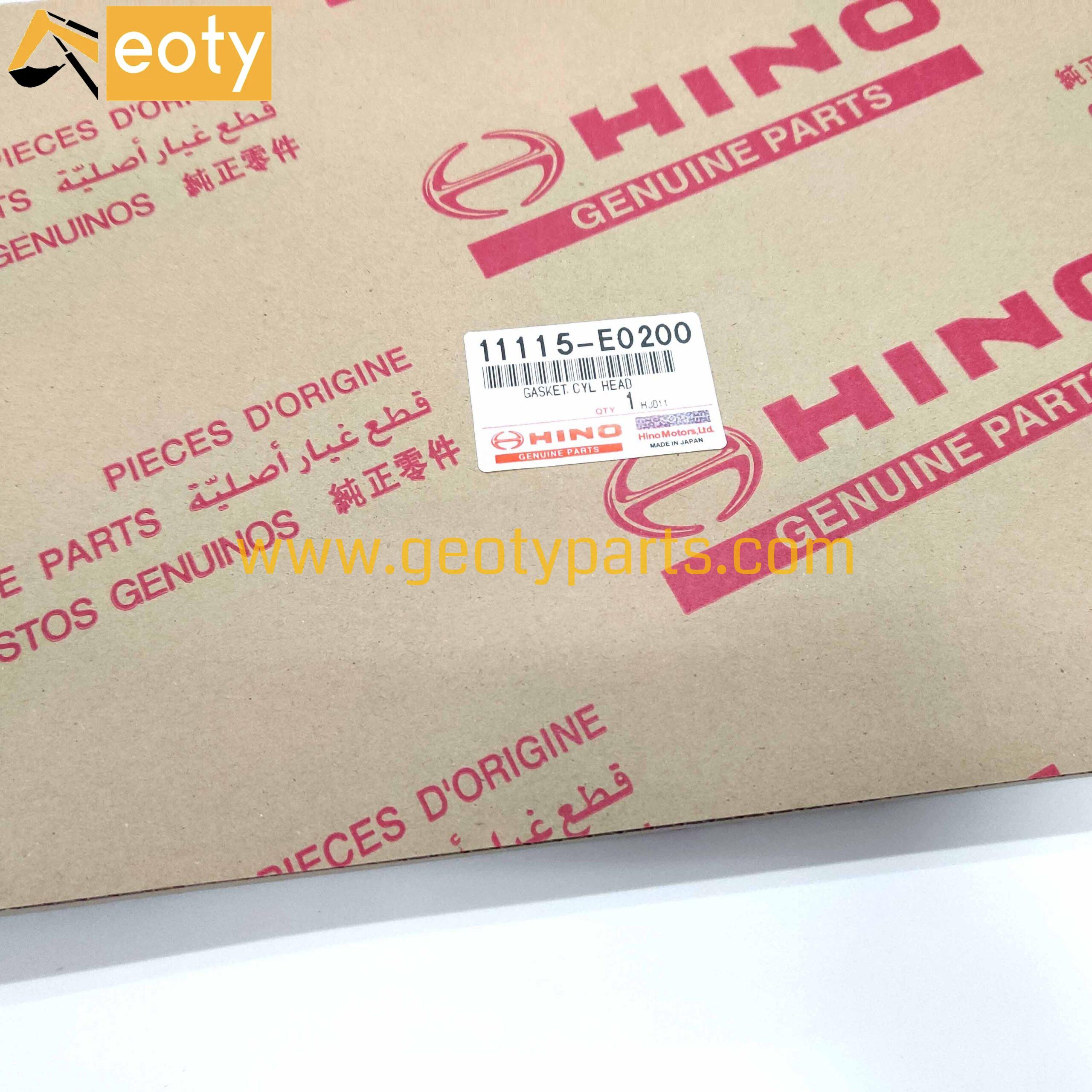 HINO J08E Head Gasket For SK330-8 SK350-8 11115-E0020 11115-E0090