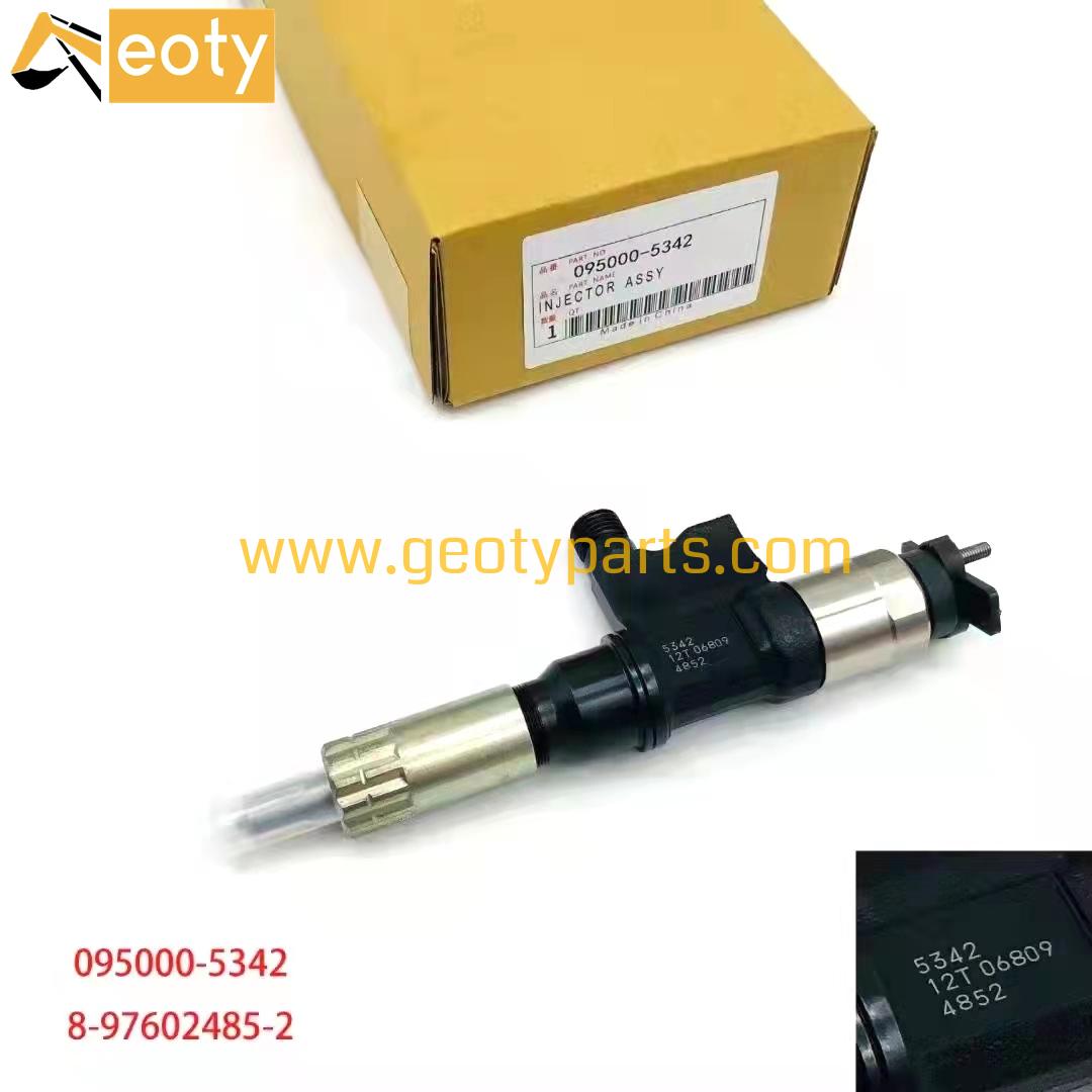 High Quality  Diesel Fuel injector 095000-5342 095000-5344 Common Rail Injector 8-97602485-6 ISUZU 4HK1 / 6HK1