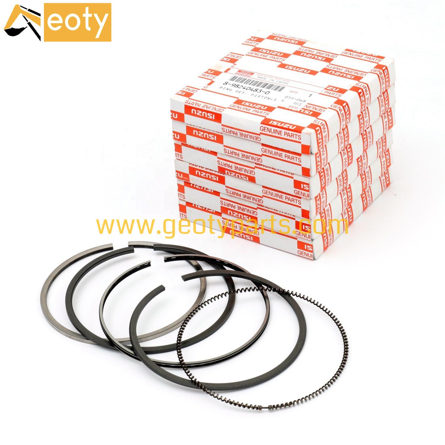 ISUZU 4HK1 6HK1 PISTON RING 8-98017166-0 8-94391502-0