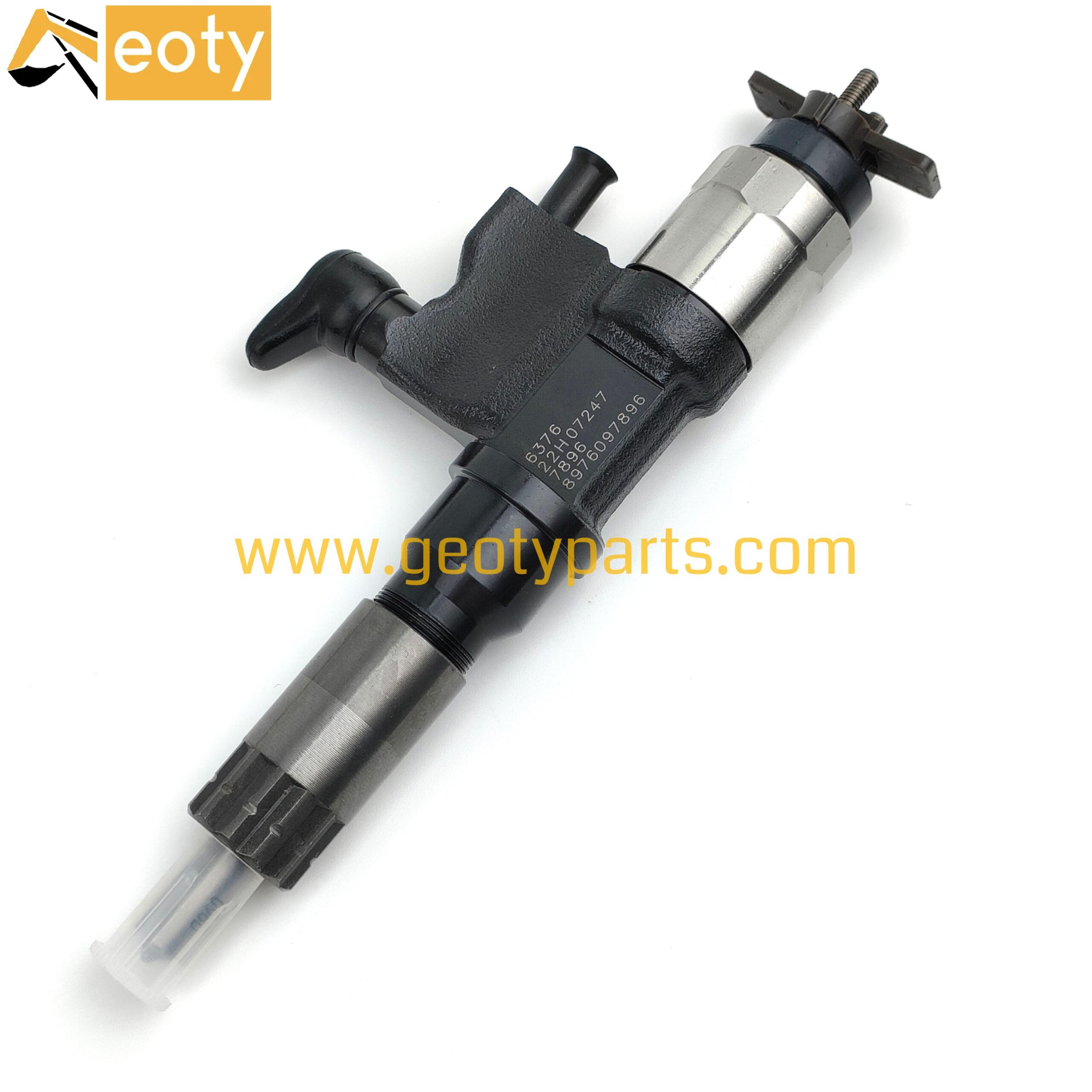 Diesel Fuel Injector 095000-6373  Common Rail Injection Nozzle 8-97609789-6 ISUZU 4HK1 6HK1