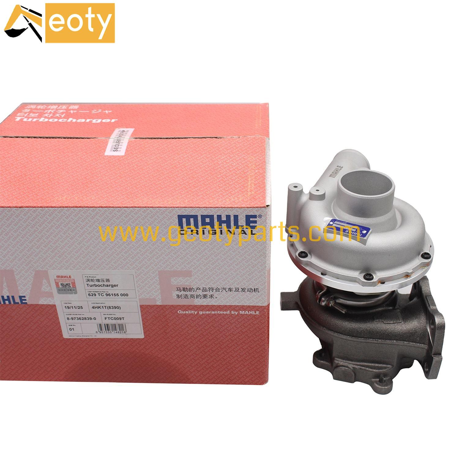 MAHLE 4HK1 8-97362839-0 Turbocharger For RHF55 ZX240-3 ZX270-3 Excavator