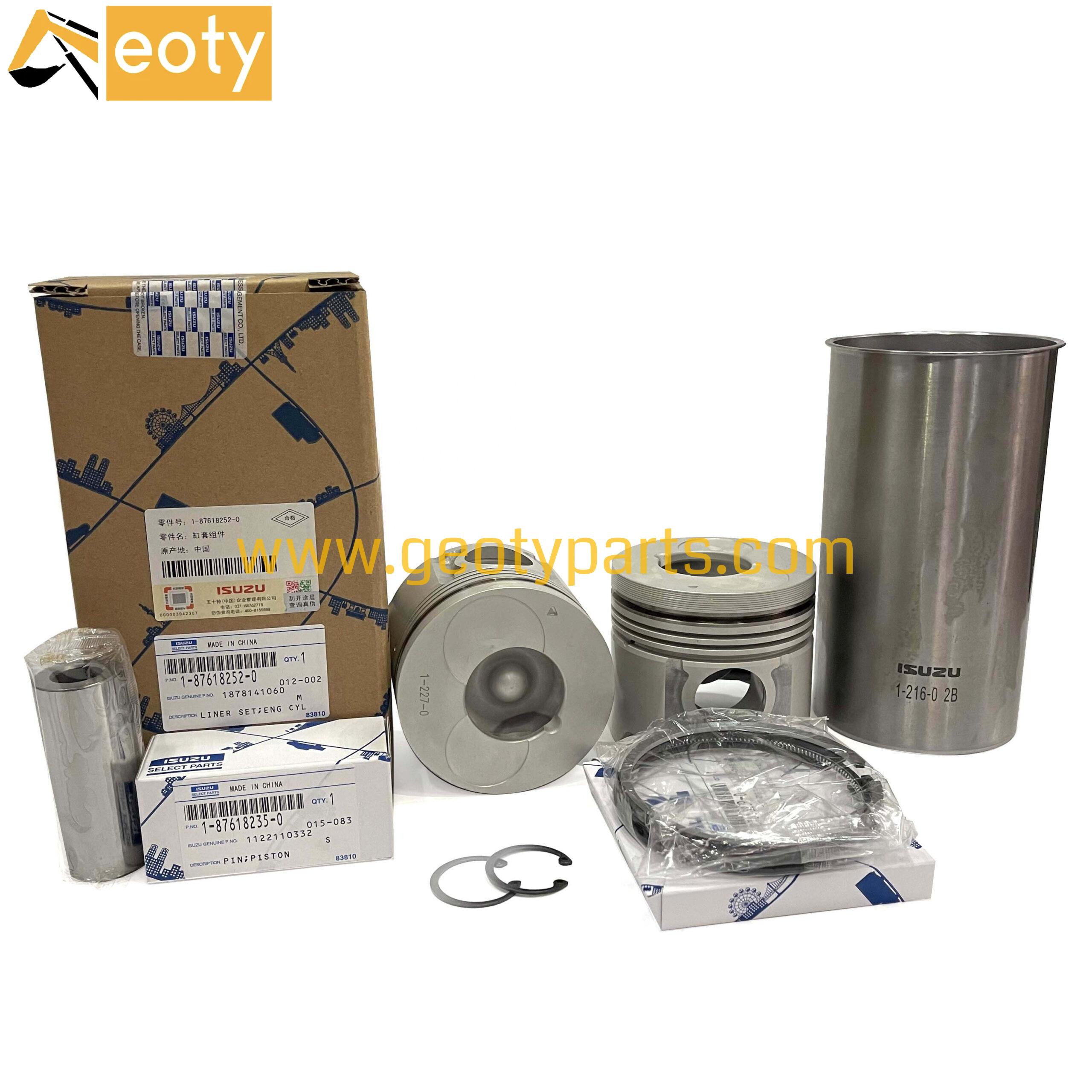 Isuzu 4HK1 4HG1 6HK1 6HH1 ISP Cylinder Liner Kit