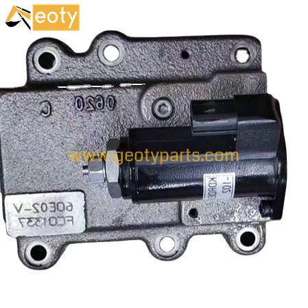 Hitachi EX400-5 K3V180DTH Excavator Hydraulic Pump Accessory Regulator 0E11 With Solenoid Valve