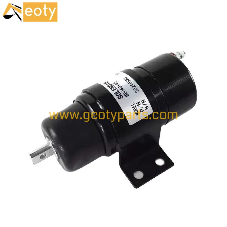 Hot Sale 24V Fuel Shutoff Solenoid ME040145 For Kato HD800 HD900 HD250 HD450 Excavator