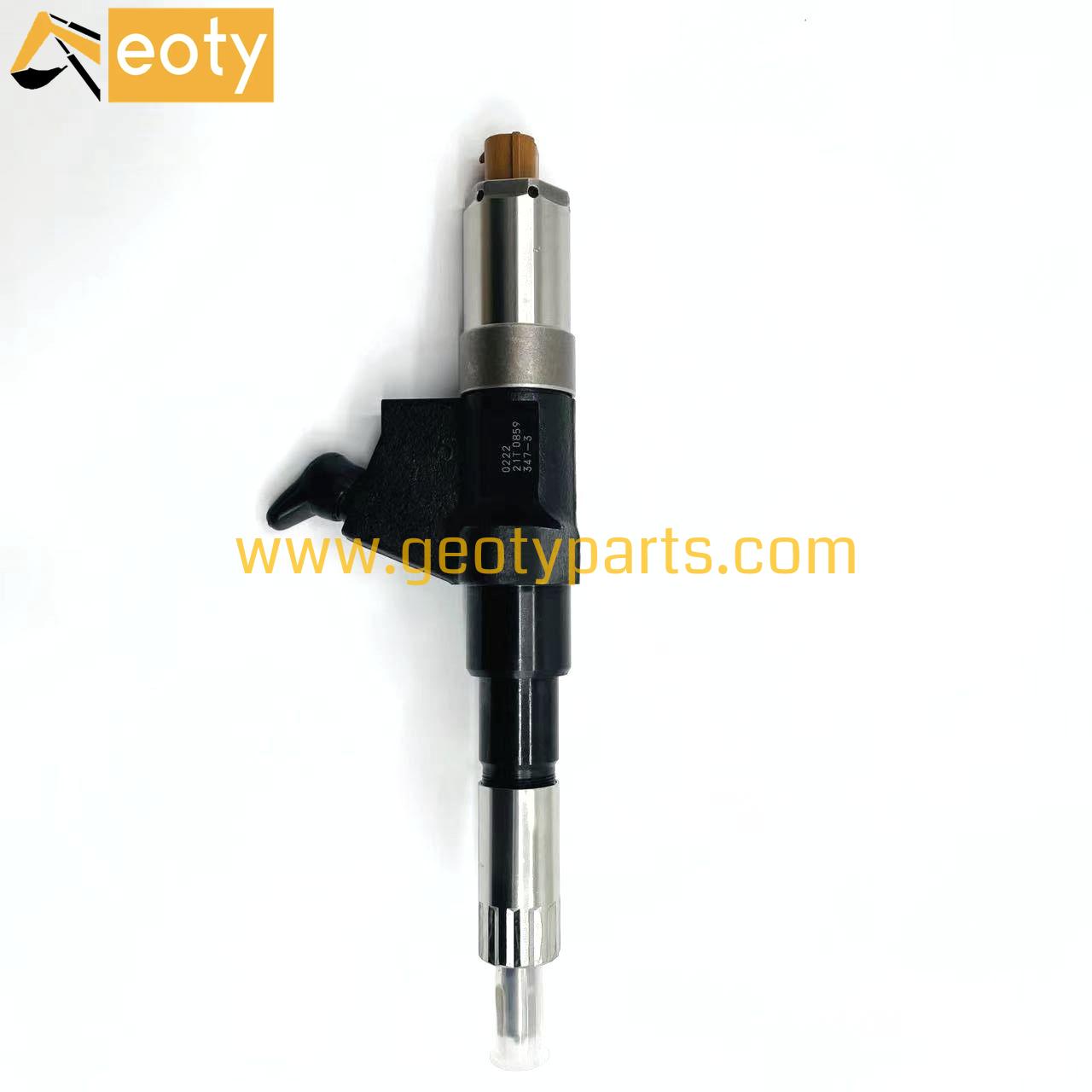 ISUZU 6SD1 Common Rail Fuel Injector 095000-0222 Fuel Injection Nozzle 1-15300347-3