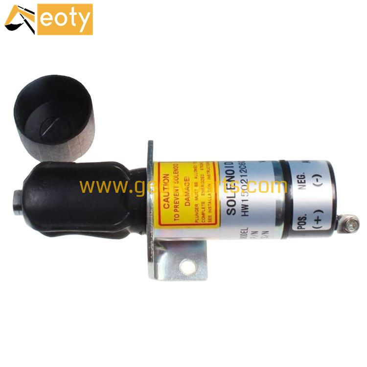 New Aftermarket Fuel Shutdown Solenoid Valve 1502-12C6G1B1 1500-2134 12V Fit Diesel Engine