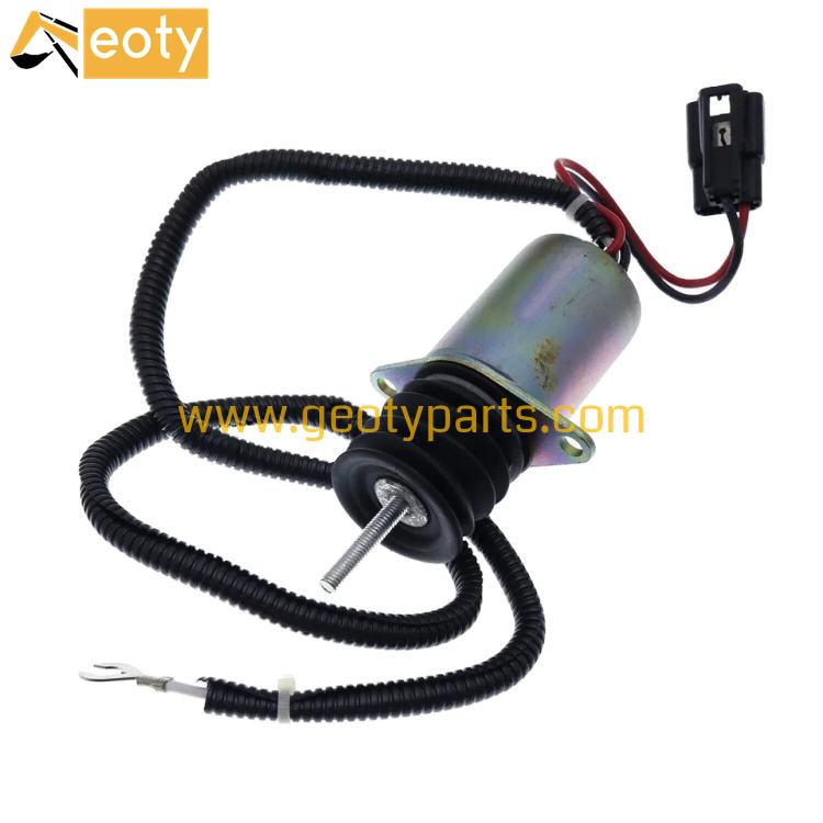 Fuel Shutoff Solenoid AM124379 AM124377 Compatible With JD 655 755 856