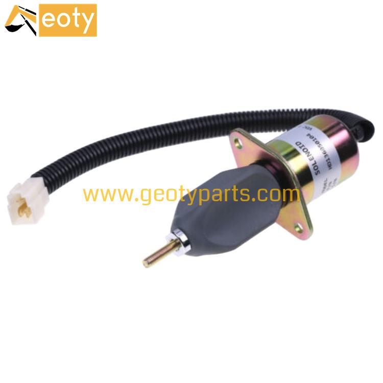 Fuel Stop Solenoid 119807-77800 Yanmar Engine 4TNE94 4TNE98 Excavator B27-2 B22 B50-2.