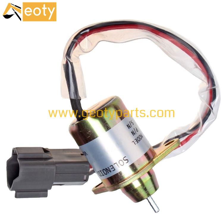 New 12V Fuel Shutoff Solenoid 119233-77932 Yanmar Engine 3TNV88 3TNE84 4TNE88 4TNE84