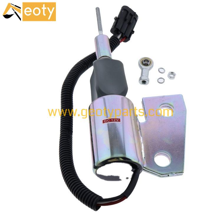 Good 12V Fuel Shutoff Solenoid 87420952 J991167 For Engine 60XT 750K 580SM 686G 90XT