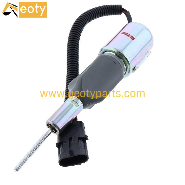 New 24V Fuel Solenoid 87435488 J932530 For Engine 845 850G 621B 621D 621C 1150G CX160