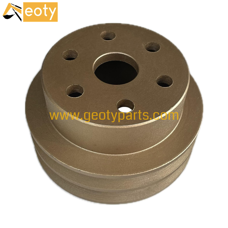 6BD1  Water Pump Pulley 1136411281 1-13641128-1 For Hitachi EX200-3 EX200-2 Excavator