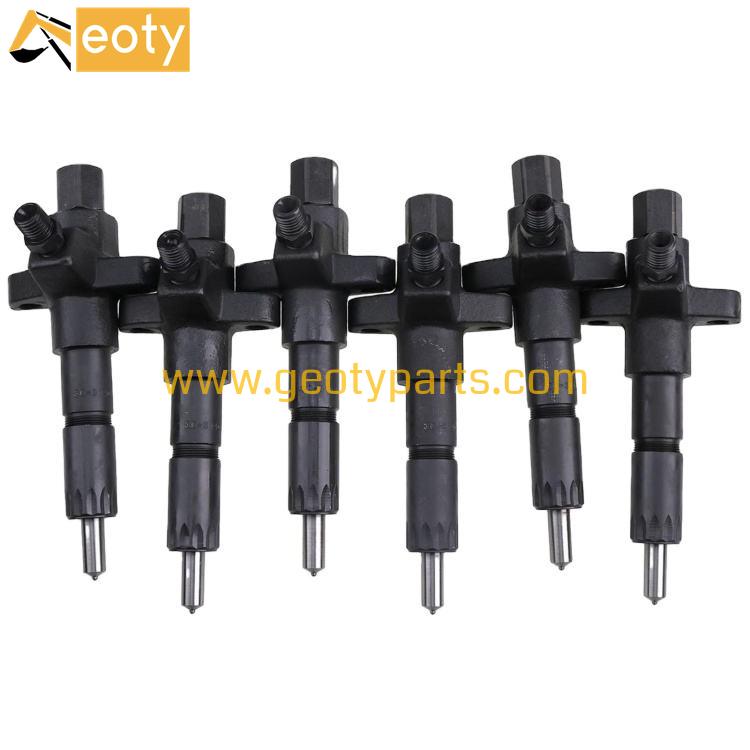 High Efficiency Fuel Injectors 1153002502 For Diesel 6BD1 6BG1 Engine EX120-2 EX200-2