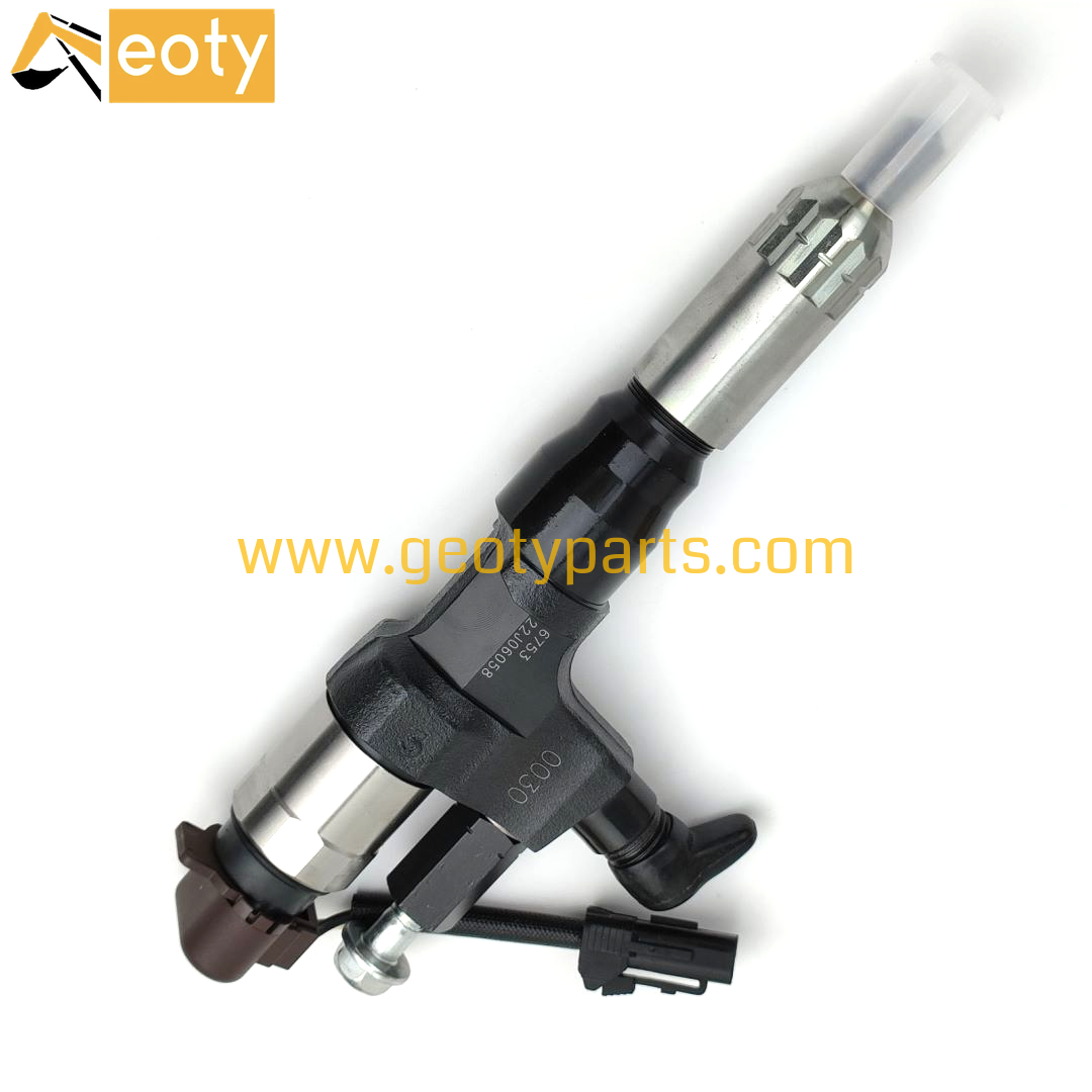 HINO J08E Diesel Fuel Injector 095000-6753 Common Rail Fuel Injection Nozzle 23670-E0030