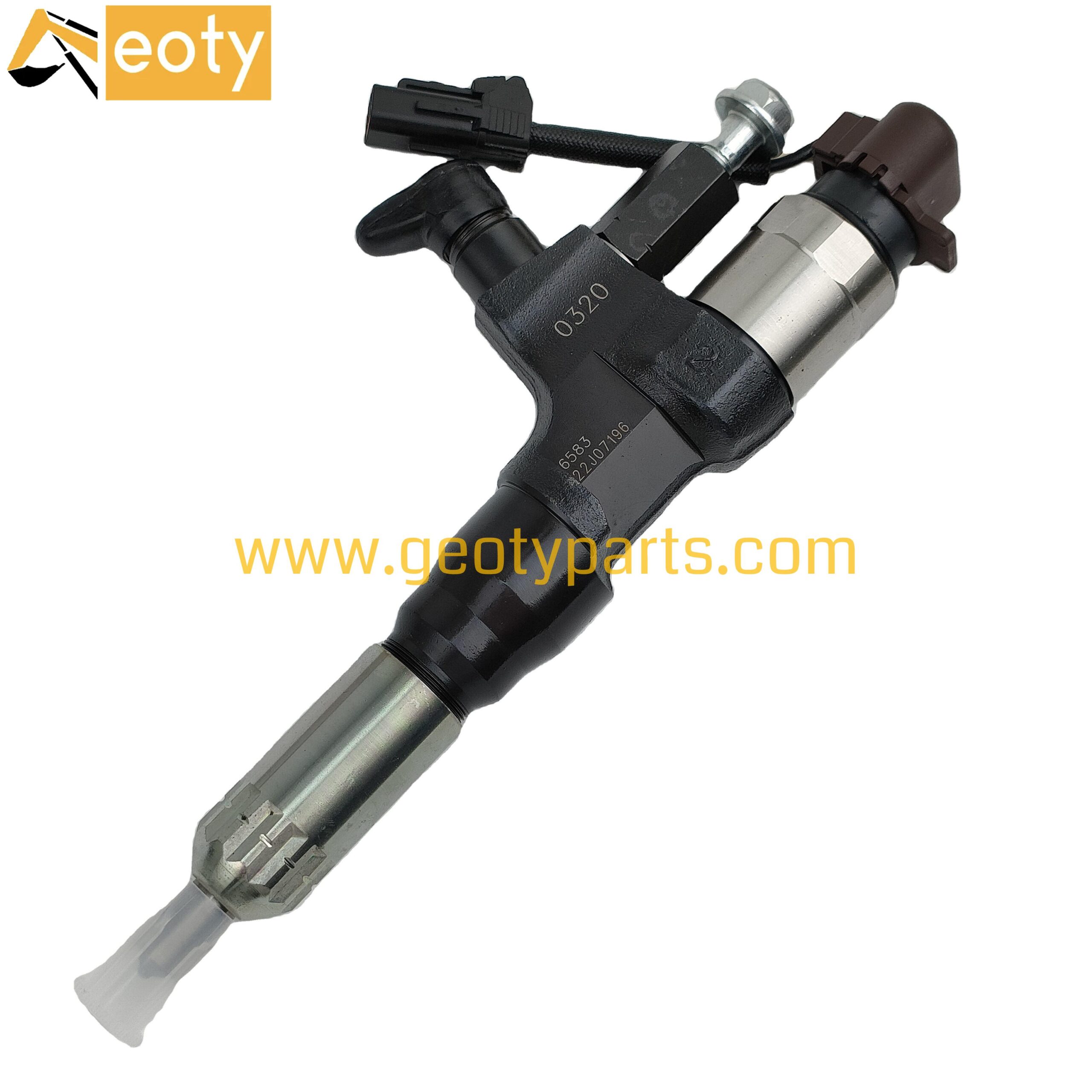 HINO diesel common rail fuel injector 095000-6583 	23670-E0320