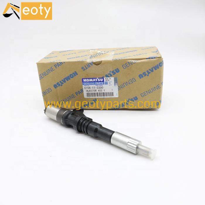 6D125 INJECTOR ASSY PC450-7 PC400-7 6156-11-3300-00 6156-11-3300