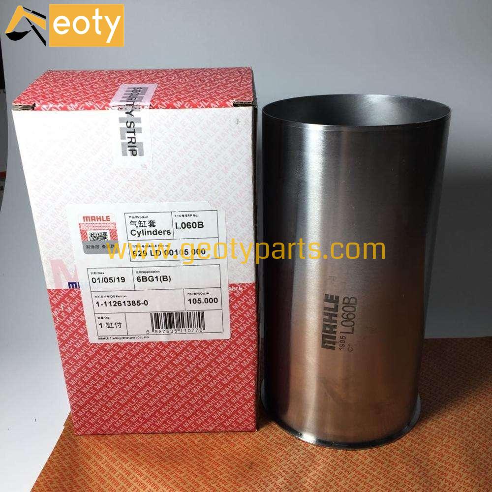 Isuzu 6BG1 6BG1T 4BG1 4BG1T Cylinder Liner 1-11261385-0 1112613850