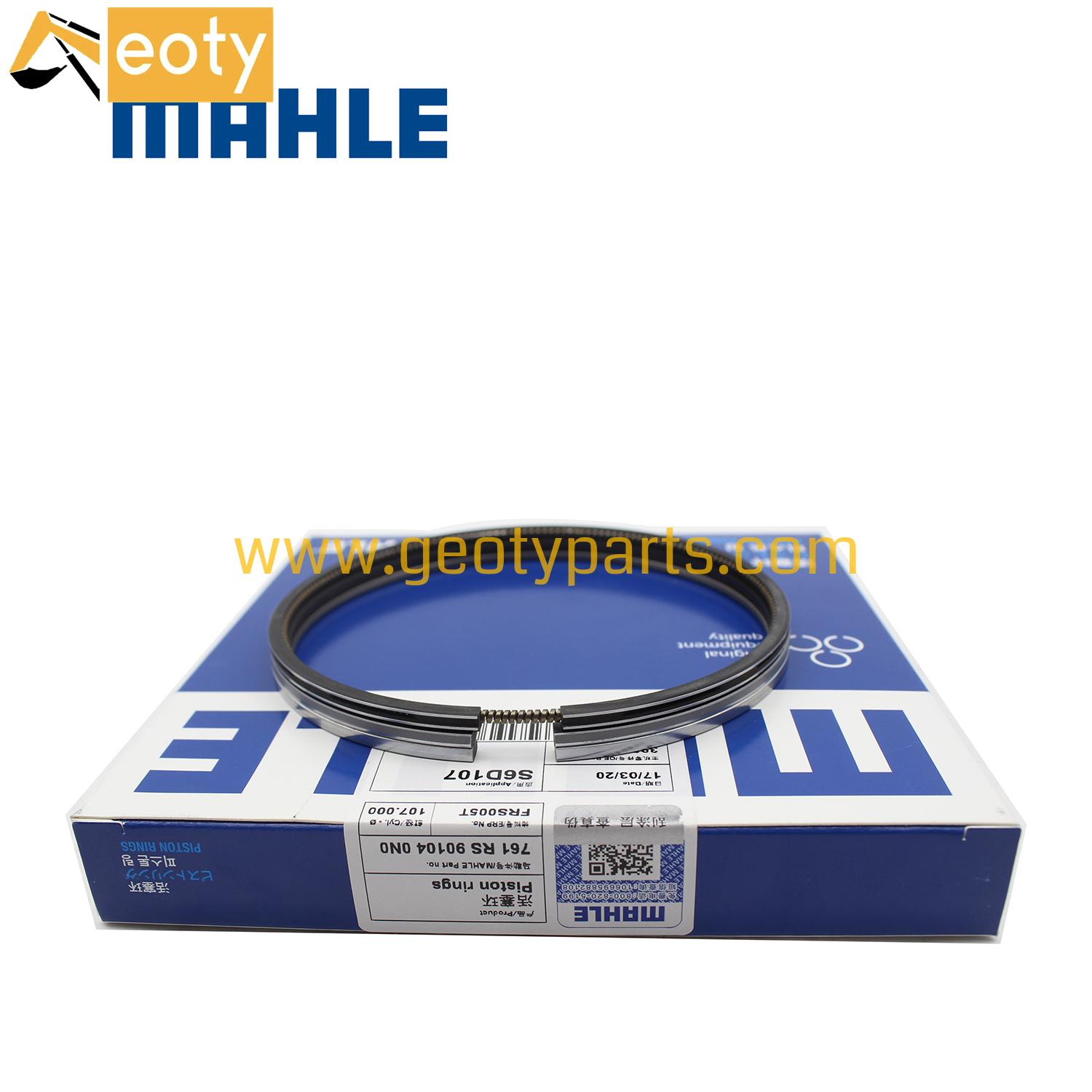 MAHLE  S6D107 Piston Ring  6754-31-2010 For PC200-8